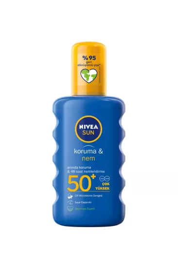 Nivea Sun Koruma Nem Spf 50+ Spray 200 ml