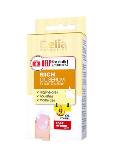 Delia Cosmetics Stop/Help For Nails Cuticle Rich Oil Serum11  ml