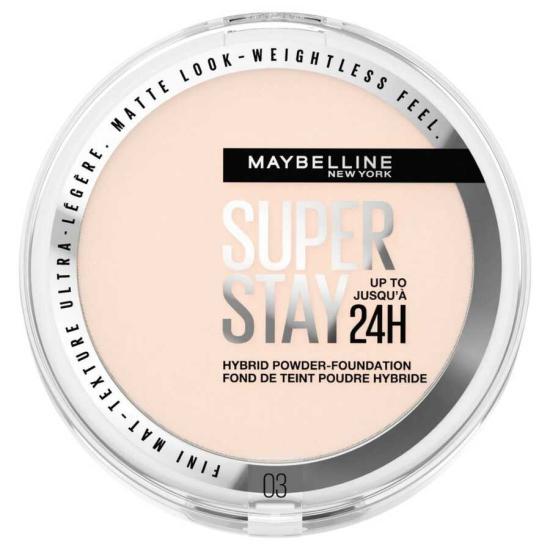 Maybelline Superstay 24H Hybrid Powder Foundation-Pudra Fondöten 03