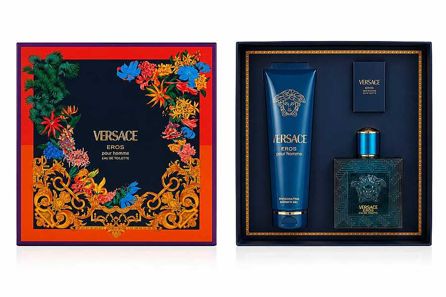Versace Eros 100 ml Edt Set