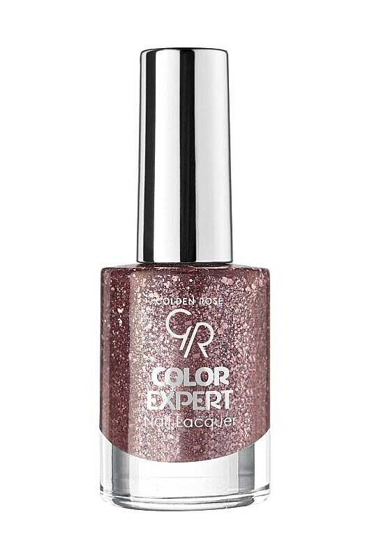 Golden Rose Color Expert Nail Lacquer Glitter Oje 607