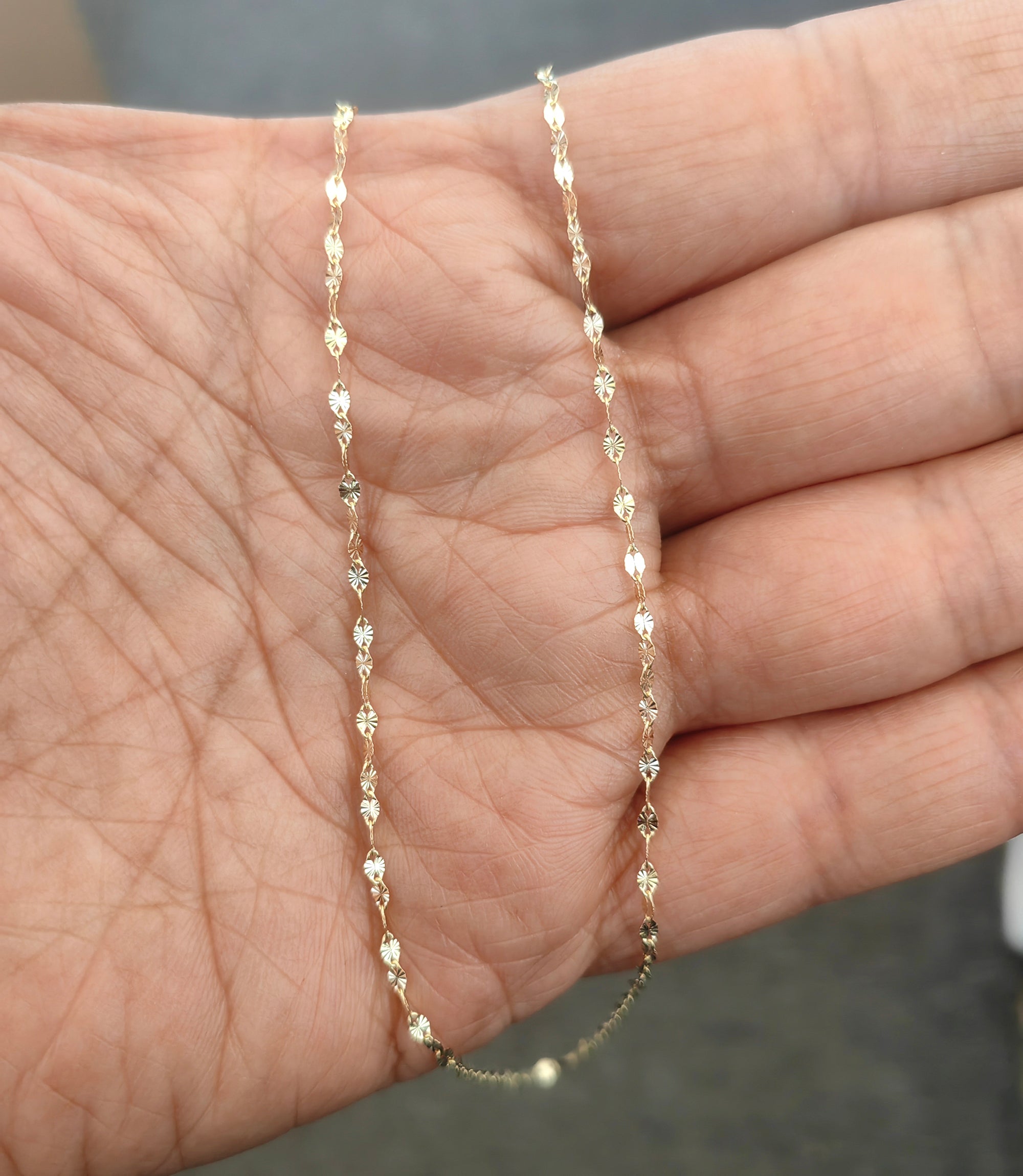 14 Ayar Altın Forzentina Zincir Kolye | 1.80 mm Gerçek Altın 60 cm  