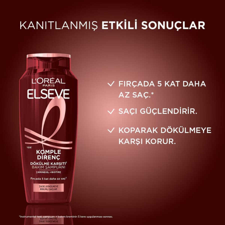 Elseve Komple Direnç Dökülme Karşıtı Şampuan 700 ml