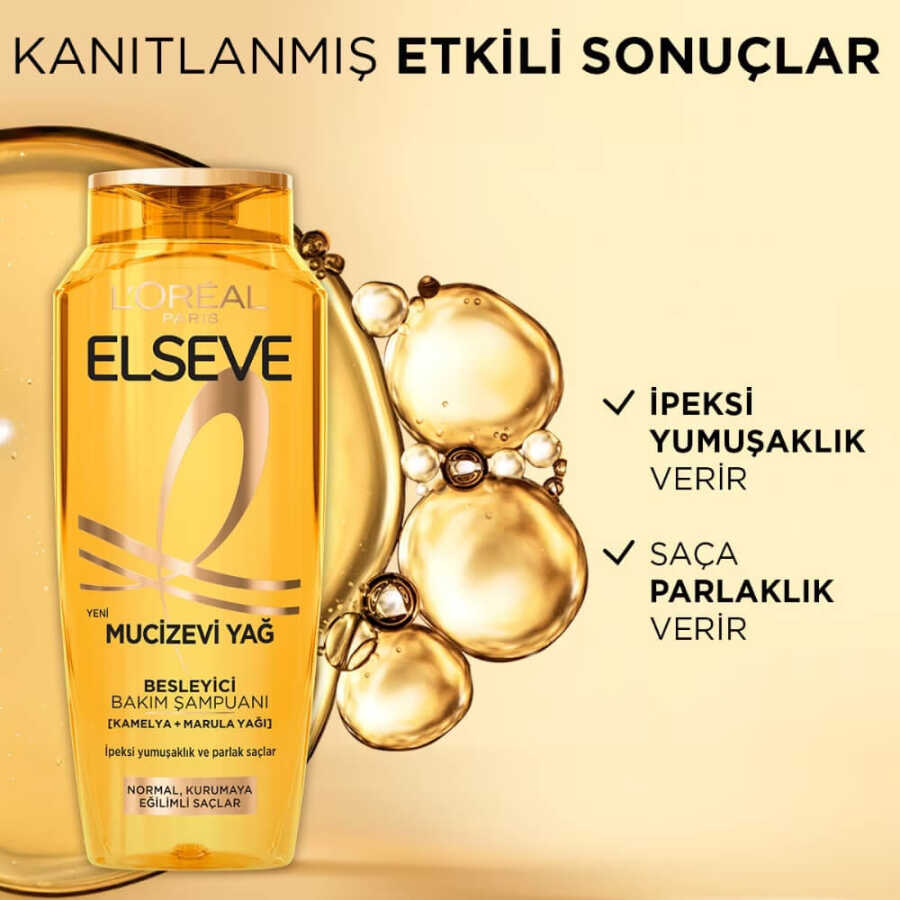 Elseve Mucizevi Yağ Besleyici Bakım Şampuanı 700 ml
