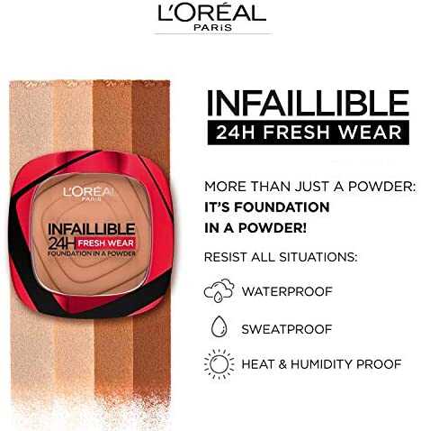 L’Oreal Paris Infaillible 24H Fresh Wear Pudra Fondöten 120 Vanilla