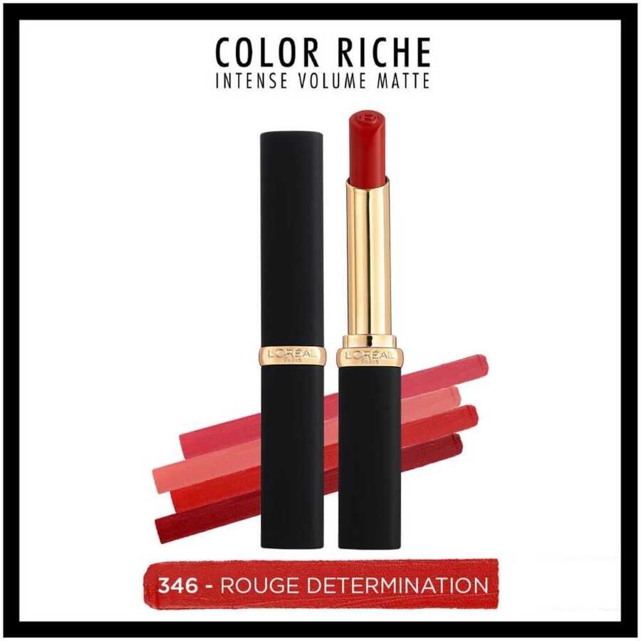 L’Oréal Paris Color Riche Intense Volume Matte Ruj - 346 Rouge Determination