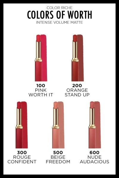 L’Oréal Paris Color Riche Intense Volume Matte Ruj - 300 Rouge Confident