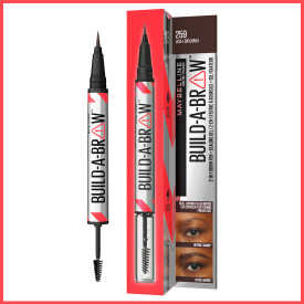 Maybelline New York Build a Brow 2in1 Kaş Kalemi ve Jeli Ash Brown 259 Ash Brown