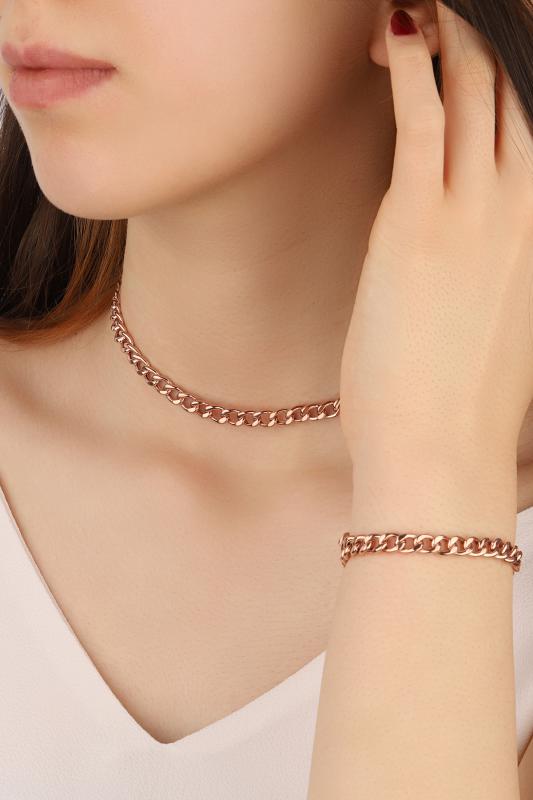 Taşsız Gümüş Gurmet Zincir Model Choker Kolye