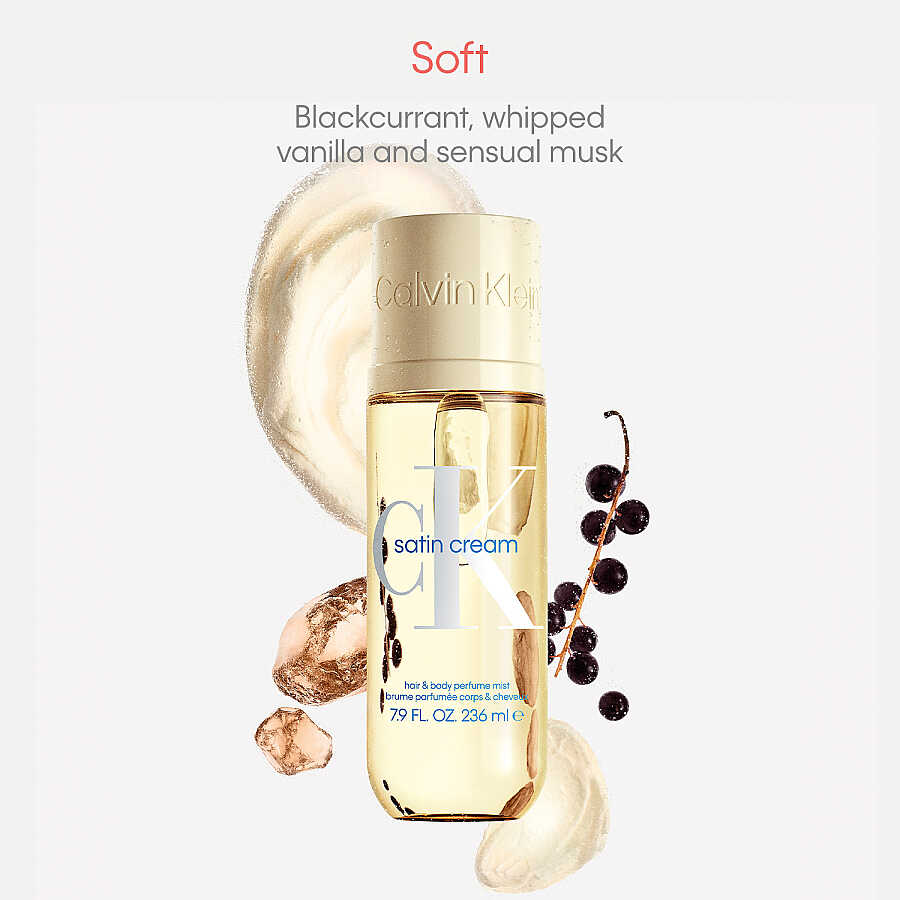 Calvin Klein Satin Cream Hair & Body Perfume Vücut Saç Parfümü 236 ml