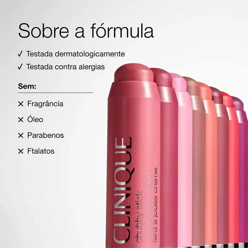 Clinique Chubby Stick Cheek Color Balm Krem Allık 03 Roly Poly Rosy