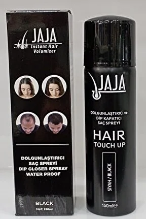 Jaja Dolgunlaştırıcı Dip Kapatıcı Saç Spreyi Black Siyah 150 ml