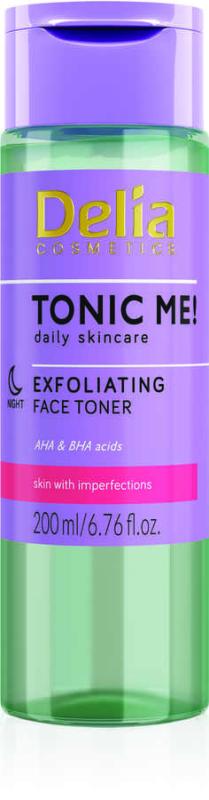Delia Cosmetics Tonic Me Exfoliating Face Toner - Pullanma Karşıtı Tonik 200 ml