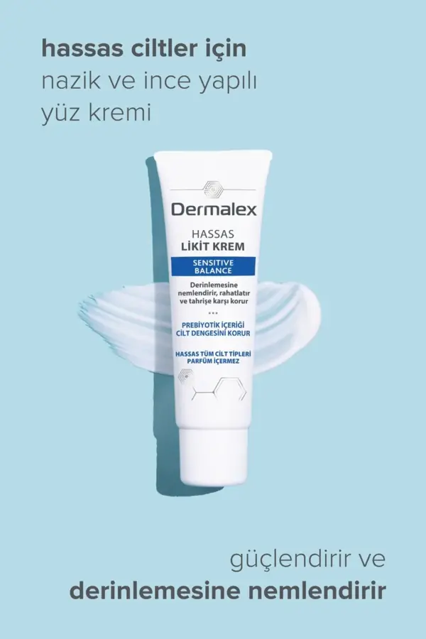 Dermalex Sensitive Balance Hassas Likit Krem 50 ml