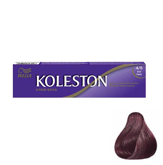Koleston Tüp Saç Boyası 4/6 Kızıl Viyole