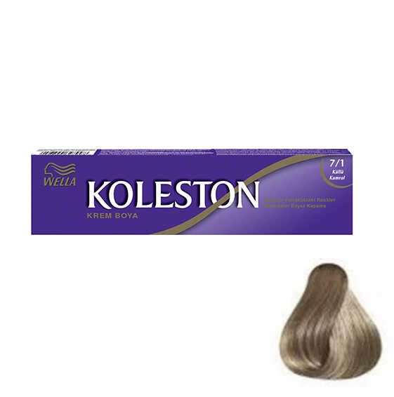 Koleston Tüp Saç Boyası 7/1 Küllü Kumral