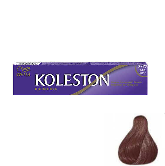 Koleston Tüp Saç Boyası 7/77 Işıltılı Kahve