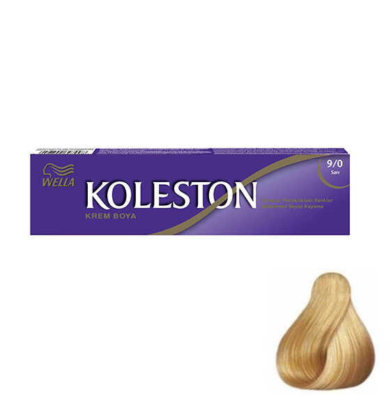 Koleston Tüp Saç Boyası 9/0 Sarı
