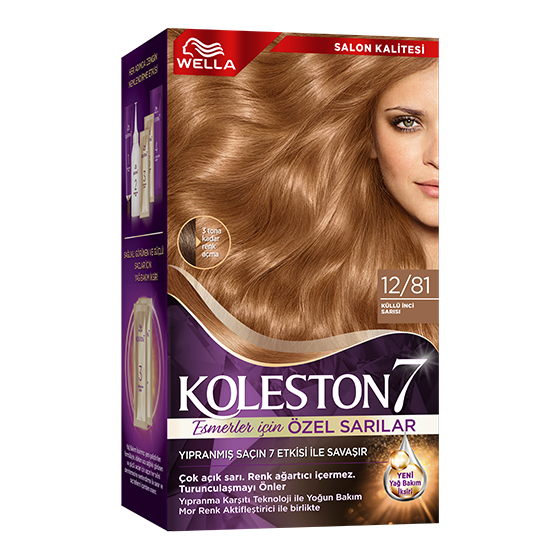 Koleston Saç Boyası 12/81 Küllü İnci Sarısı