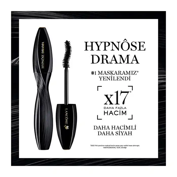 Lancome Hypnôse Drama Extreme Volume Maskara Excessive Black 01