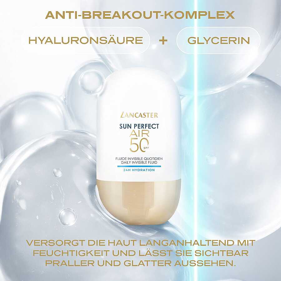 Lancaster Sun Perfect Air Spf50 24H Hydration Güneş Kremi 40 ml