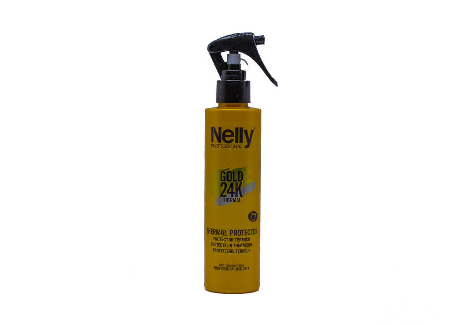 Nelly Professional Gold 24K Thermal Protector Spray- 24K Isı Korumalı Termal Su  200 ml