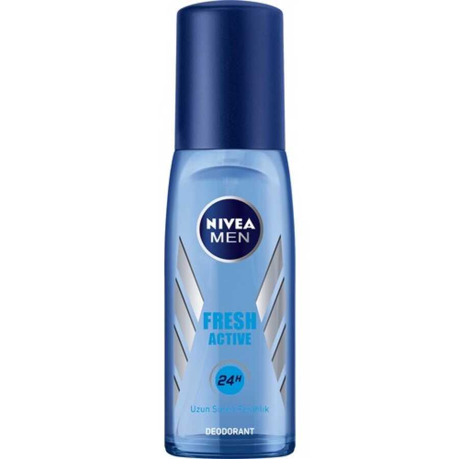 Nivea Men Fresh Active Deodorant Pompalı Sprey 75 ml