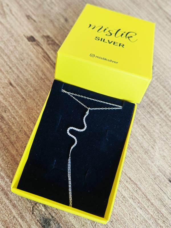 Zirkon Taşlı Yılan Figürlü Gümüş Şahmeran Bileklik – 925 Ayar, Şık Tasarım - Gold Renk