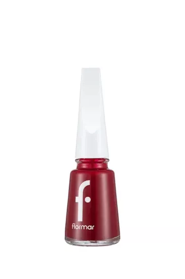 Flormar Oje 406 Dark Red