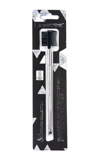 Lionesse Silverpro Collection Çift Taraflı Kaş Far Fırçası 5134