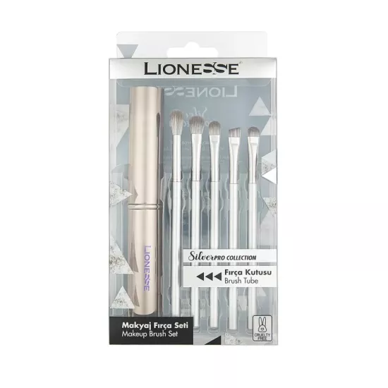 Lionesse Silverpro Collection  Makyaj Fırça Seti 5142