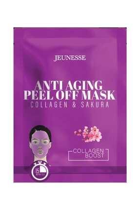 Jeunesse Anti Aging Peel Off Mask Collagen Sakura Yaşlanma Karşıtı Maske 15 g