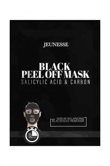 Jeunesse Black Peel Off Mask Salisilik Asit Aktif Karbon Soyulabilir Maske 15 g