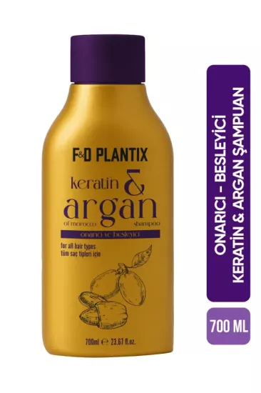 F&D Platinix Keratin Argan Şampuan 700 ml