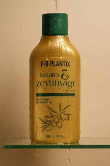 F&D Platinix Zeytinyağı Keratin Şampuan 700 m