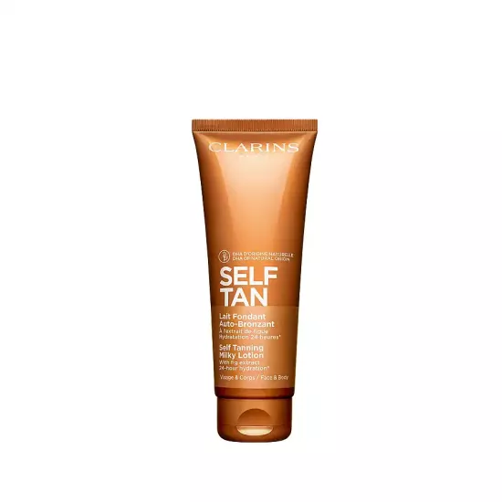 Clarins Self Tanning Milky Lotion 125 ml Yüz ve Vücut Bronzlaştırıcı Sütlü Losyon 125 ml
