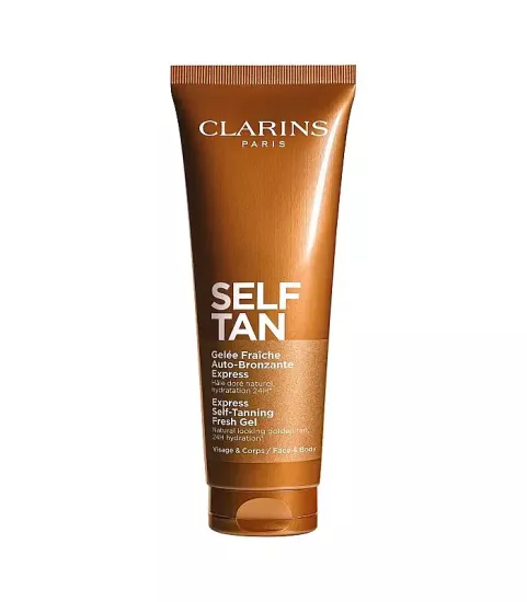 Clarins Self Tanning Fresh Gel Yüz ve Vücut Bronzlaştırıcı Jel 125 ml