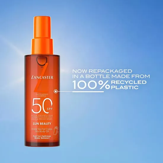 Lancaster Sun Beauty Dry Body Oil Spf50 150 ml