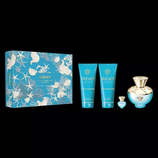 Versace Dylan Turquoise Pour Femme Edt 100 ml Set