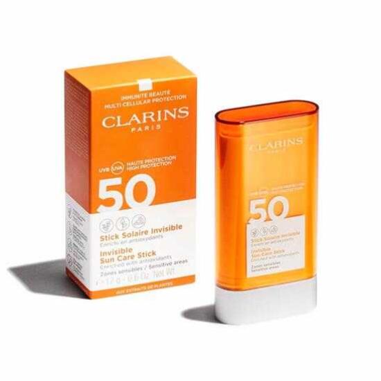 Clarins Invisible Sun Care Stick Spf 50 17 g