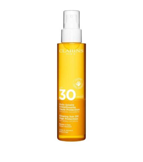 Clarins Glowing Sun Oil Spf 30 Vücut Yağı 150 ml