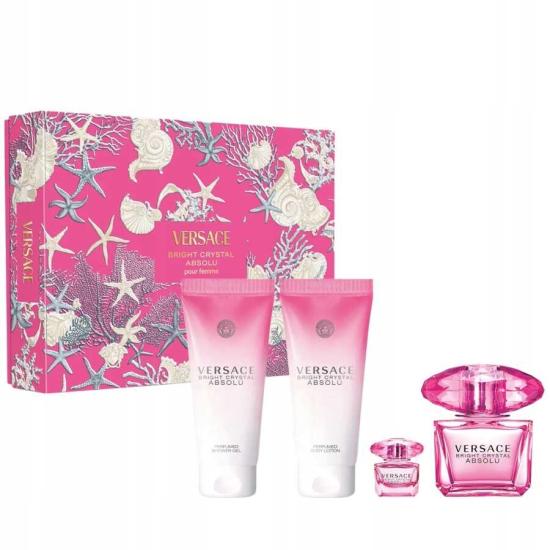 Versace Bright Crystal Absolu 90 ml Edp Set