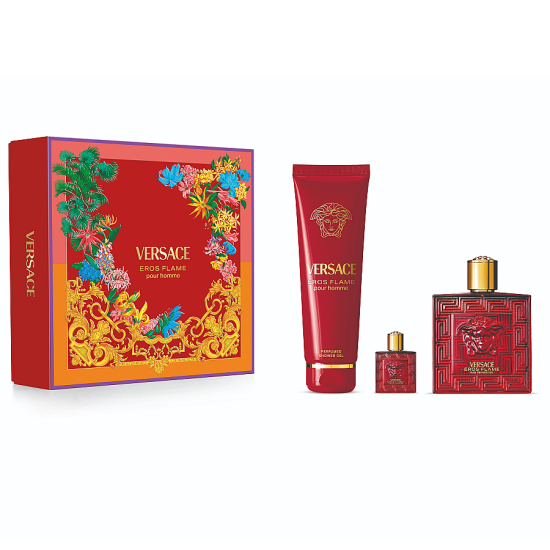 Versace Eros Flame Edp 100 ml Set