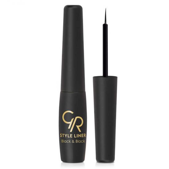 Golden Rose Style Liner Black & Black 14