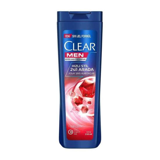 Clear Men Hızlı Stil 2si1 Arada Şampuan 350 ml