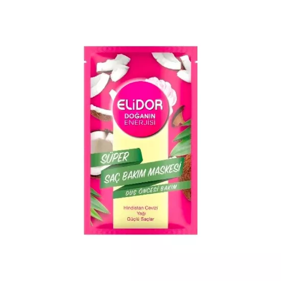 Elidor Hindistan Cevizi Yağı Süper Saç Bakım Maskesi 30 ml