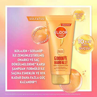 Elidor Collagen Blends Saç Dökülmelerine Karşı Goodbye Hairfall Sülfatsız Saç Bakım Kremi 170 ml