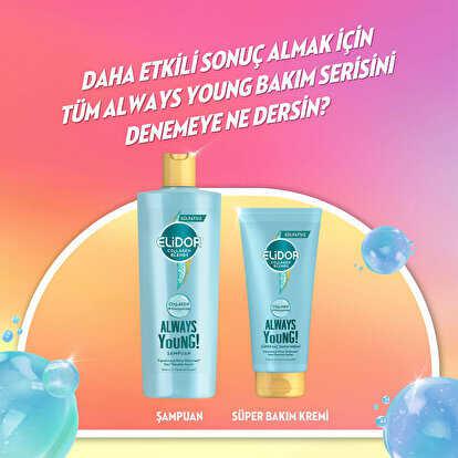 Elidor Collagen Blends Onarıcı Yıpranma Karşıtıı Always Young Sülfatsız Saç Bakım Kremi 170 ml