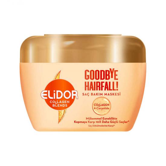 Elidor Collagen Blends Saç Dökülmelerine Karşı Goodbye Hairfall Sülfatsız Saç Bakım Maskesi 160 ml