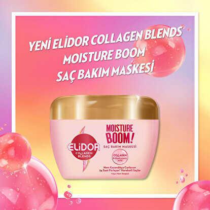 Elidor Collagen Blends Yoğun Nem Terapisi Moisture Boom Saç Bakım Maskesi 160 ml